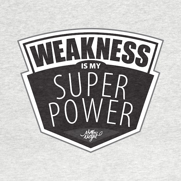 Weakness Thick Font by NoMoreNotYet